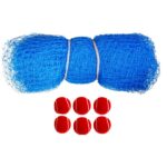 Cricket practice net .95mm, 20×10 ft with 6 balls
