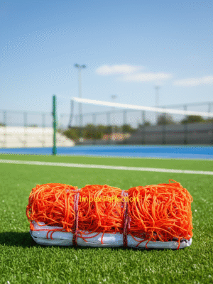 Voleyball Orange Nylon Court Net 3 MM