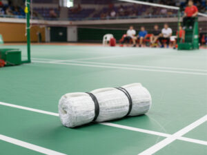 White Badminton Nylon Net For Outdoor And Indoor Game
