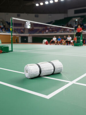 White Badminton Nylon Net For Outdoor And Indoor Game