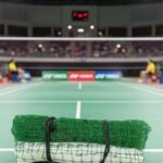 Green Badminton Nylon Net For Outdoor And Indoor Game