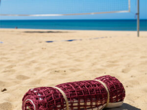 Brown Badminton Cotton Net For Outdoor And Indoor Game