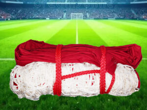 Voleyball White Silcon Court Net 4.5 MM