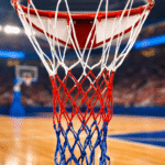 Multicolor Basketball Ring Net Light