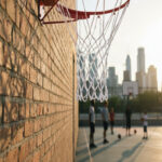 White Heavy BasketBall Ring Net